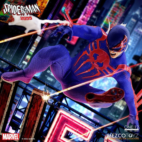 Marvel Comics One:12 Collective Figura 1/12 Spider-Man 2099 17 cm - Imagen 10