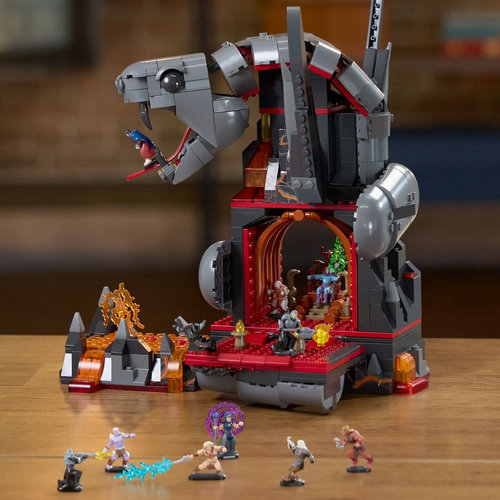 Masters of the Universe Mattel Brick Shop Set de Construcción Snake Mountain - Imagen 7