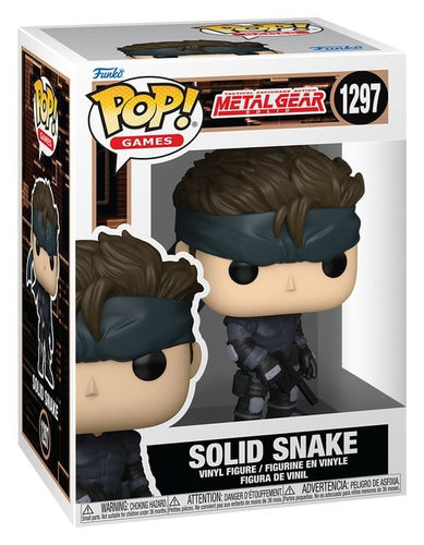 Funko Pop! Metal Gear Solid Solid Snake - Imagen 2