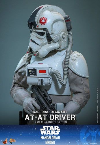Star Wars Movie Masterpiece Figura 1/6 Imperial Remnant AT-AT Driver 30 cm - Imagen 9