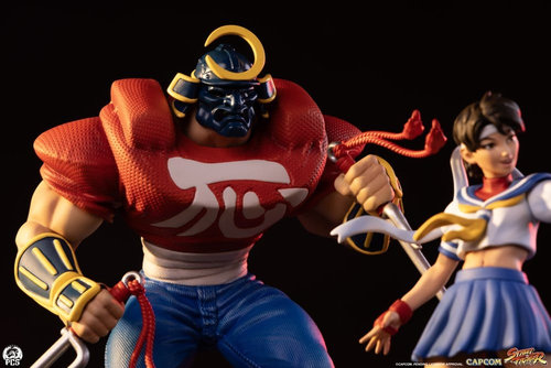 Street Fighter Street Jam Estatuas 1/10 Sakura & Sodom 22 cm - Imagen 11