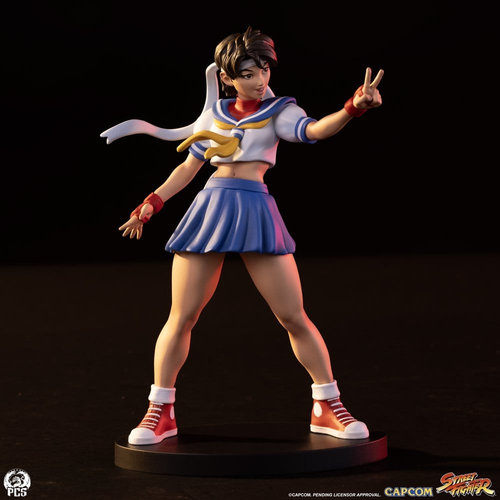 Street Fighter Street Jam Estatuas 1/10 Sakura & Sodom 22 cm - Imagen 8