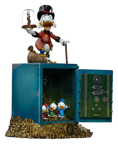 Duck Tales Estatua 1/10 Art Scale Uncle Scrooge McDuck and Nephews 30 cm - Imagen 3