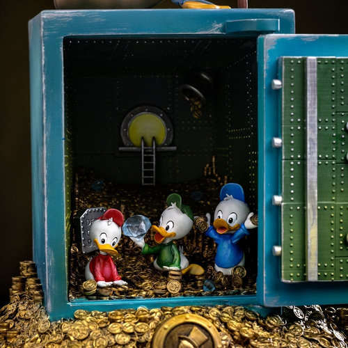 Duck Tales Estatua 1/10 Art Scale Uncle Scrooge McDuck and Nephews 30 cm - Imagen 8