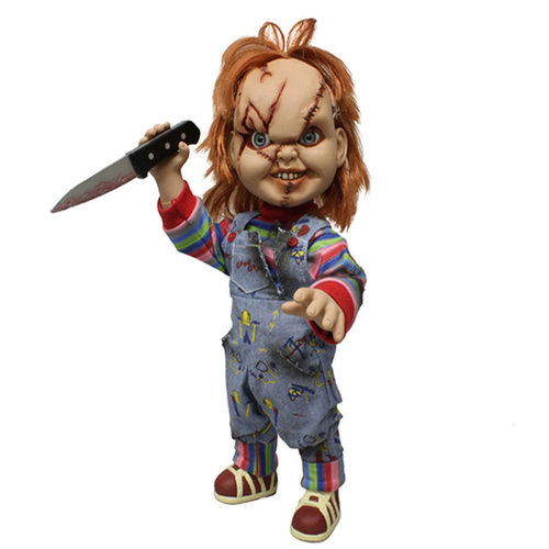 Figura Chucky El Muñeco Diabolico parlante 38cm - Imagen 4