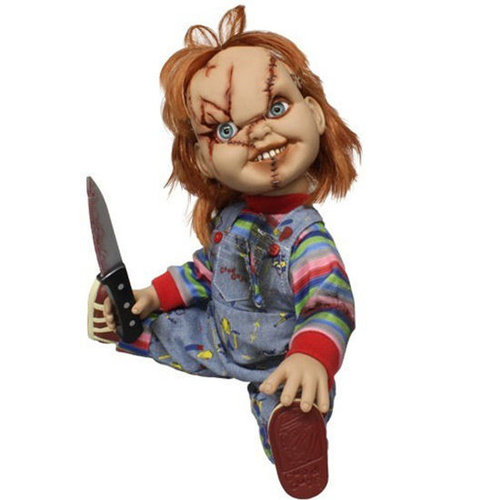 Figura Chucky El Muñeco Diabolico parlante 38cm - Imagen 3