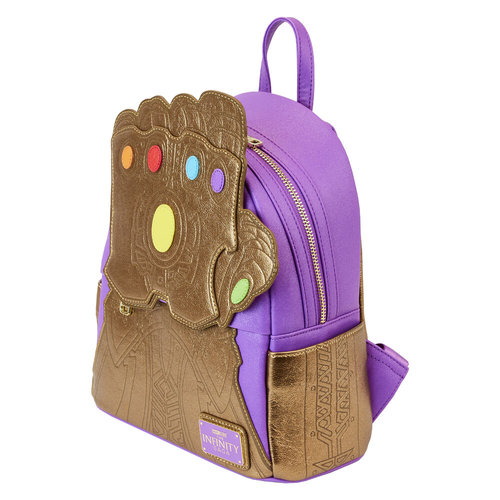 Mochila Guantelete Thanos Marvel Loungefly 26cm - Imagen 2