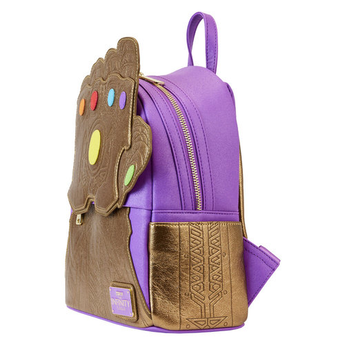Mochila Guantelete Thanos Marvel Loungefly 26cm - Imagen 4