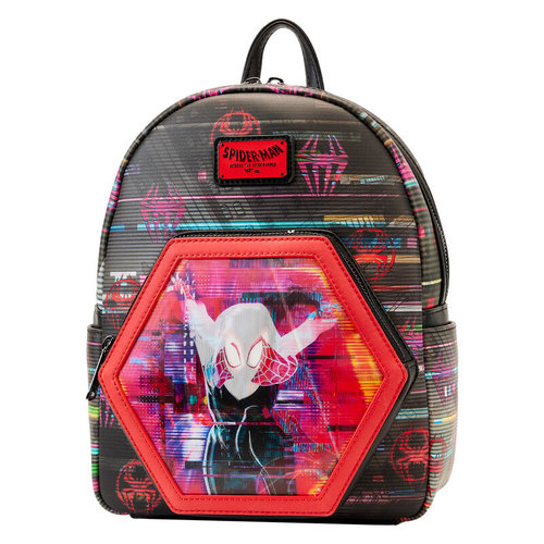 Mochila lenticular Cruzando el Multiverso Spiderman Marvel Loungefly 27cm - Imagen 2