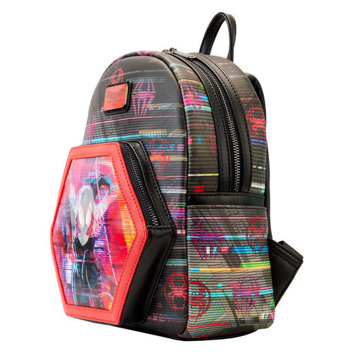 Mochila lenticular Cruzando el Multiverso Spiderman Marvel Loungefly 27cm - Imagen 7