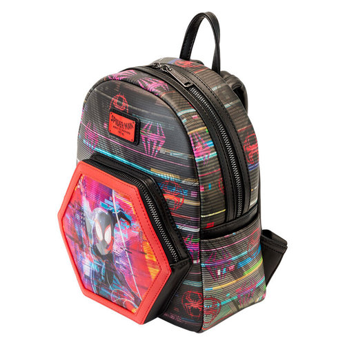 Mochila lenticular Cruzando el Multiverso Spiderman Marvel Loungefly 27cm - Imagen 6