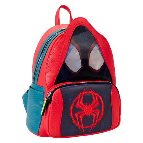 Mochila Miles Morales Spider-Verse Marvel Loungefly 26cm - Imagen 2