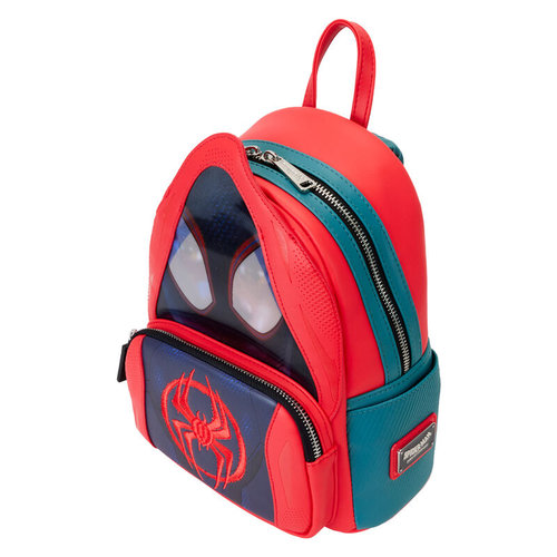 Mochila Miles Morales Spider-Verse Marvel Loungefly 26cm - Imagen 4