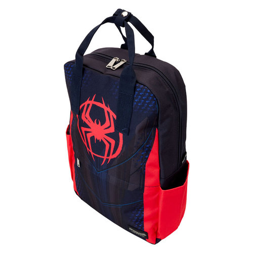 Mochila nylon Traje Miles Morales Spider-Verse Marvel Loungefly 43cm - Imagen 3