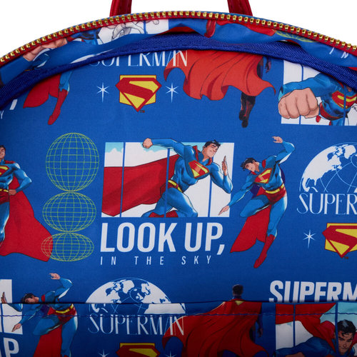 Mochila Superman DC Comics Loungefly 43cm - Imagen 3