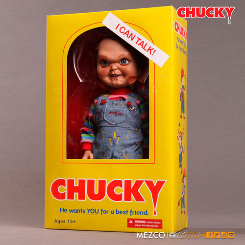 Muñeco Chucky El Muñeco Diabolico sonido 38cm - Imagen 3