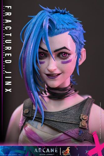 Arcane Figura 1/6 Fractured Jinx 28 cm - Imagen 15