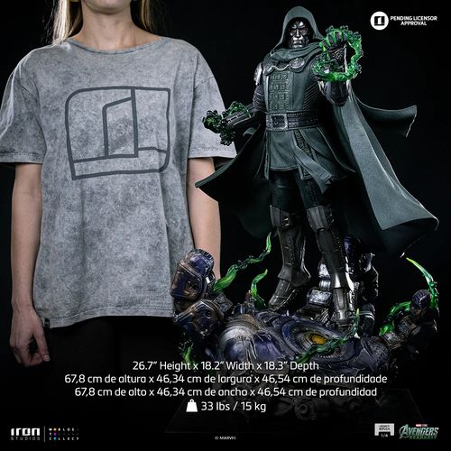 Marvel Doctor Doom Avengers Doomsday 1/4 Legacy Replica