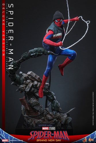 Marvel Spider-Man: Brand New Day Figura 1/6 Spider-Man (Versión Deluxe) 29 cm - Imagen 9