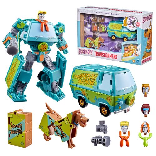 Transformers Scooby Doo Mysterious Prime & Automutt