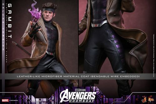 Avengers: Doomsday Movie Masterpiece Figura 1/6 Gambit (Deluxe Version) 31 cm - Imagen 12