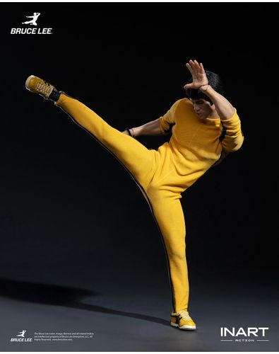 INART 1/12 Scale Bruce Lee (Yellow Jumpsuit) - Imagen 8
