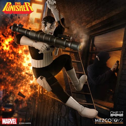 Marvel Comics One:12 Collective Figura 1/12 Punisher 17 cm - Imagen 4