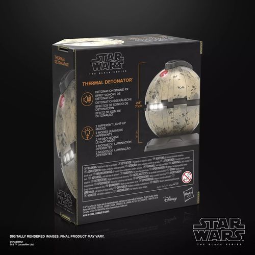 STAR WARS The Black Series Electronic Thermal Detonator - Imagen 2