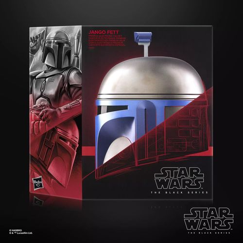 STAR WARS The Black Series Jango Fett Electronic Role-play Helmet - Imagen 3