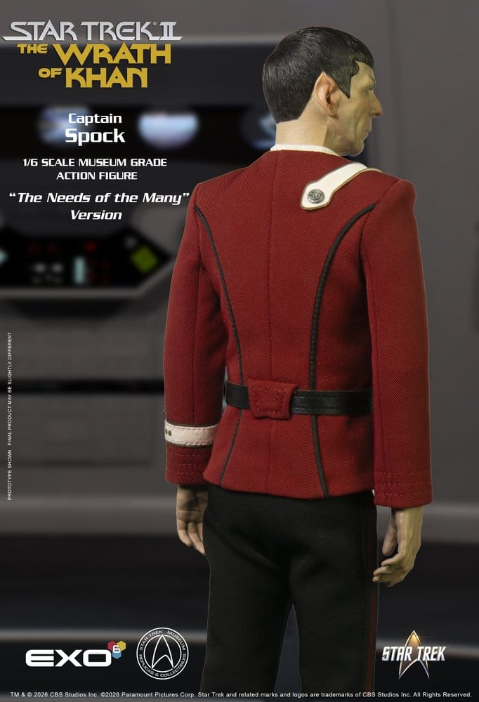 Star Trek: La ira de Khan Figura 1/6 Captain Spock Needs of the Many Version 30 cm - Imagen 6