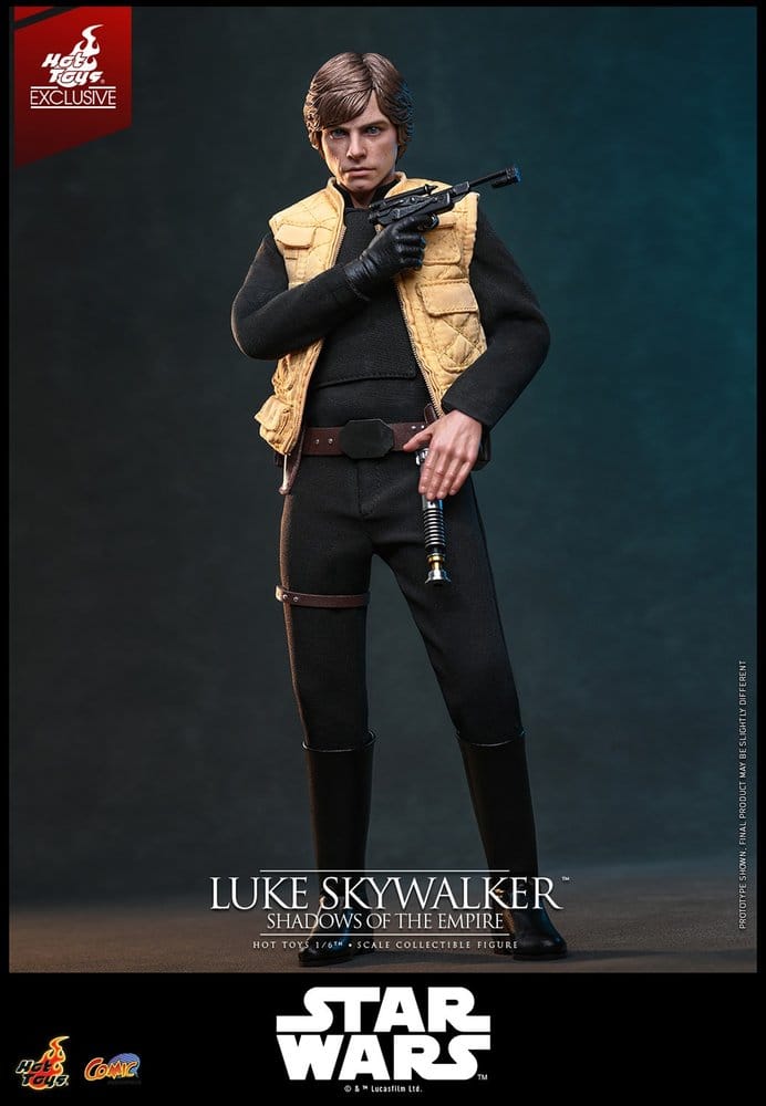 Star Wars Comic Masterpiece Figura 1/6 Luke Skywalker (Shadows Of The Empire) (Hot Toys Exclusive) 28 cm - Imagen 11