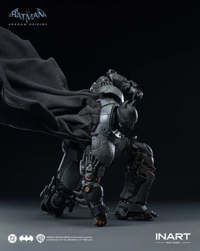 Inart Batman Arkham Origins Batman (xe Suit) 1/12 Action Figure - Imagen 11