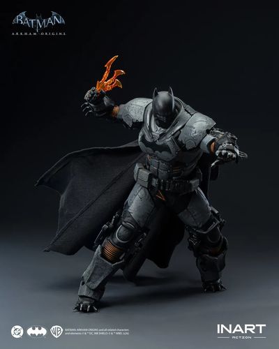 Inart Batman Arkham Origins Batman (xe Suit) 1/12 Action Figure - Imagen 10