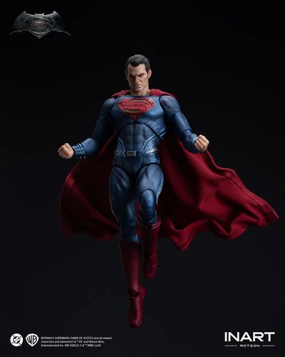 Inart Bvs Dawn Of Justice Superman 1/12 Action Figure - Imagen 13