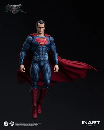 Inart Bvs Dawn Of Justice Superman 1/12 Action Figure - Imagen 11
