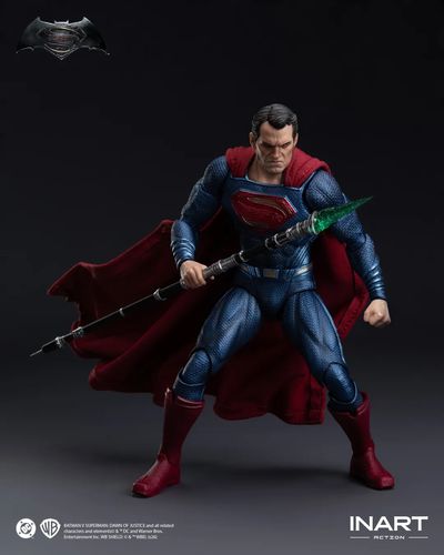 Inart Bvs Dawn Of Justice Superman 1/12 Action Figure - Imagen 8