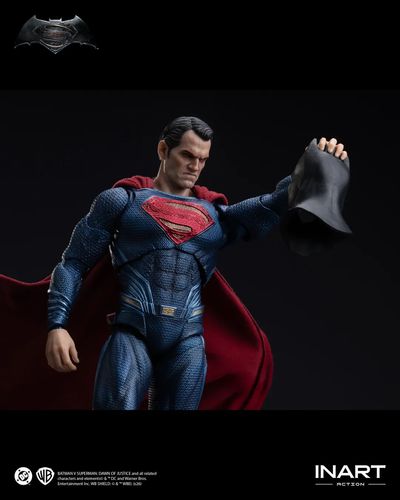 Inart Bvs Dawn Of Justice Superman 1/12 Action Figure - Imagen 4