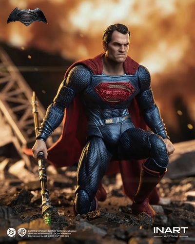 Inart Bvs Dawn Of Justice Superman 1/12 Action Figure