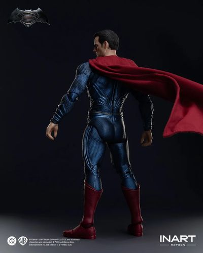 Inart Bvs Dawn Of Justice Superman 1/12 Action Figure - Imagen 17