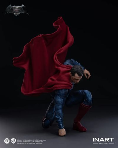Inart Bvs Dawn Of Justice Superman 1/12 Action Figure - Imagen 14