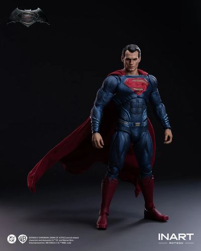 Inart Bvs Dawn Of Justice Superman 1/12 Action Figure - Imagen 19