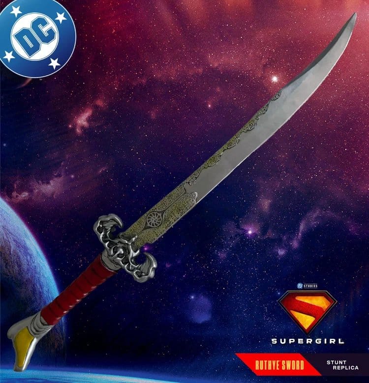 Supergirl LARP Stunt Prop Réplica 1/1 Ruthye Sword 74 cm
