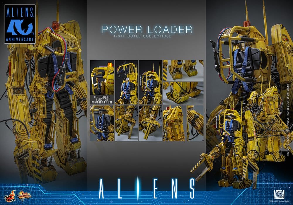 Alien Movie Masterpiece Figura 1/6 Power Loader 52 cm - Imagen 13