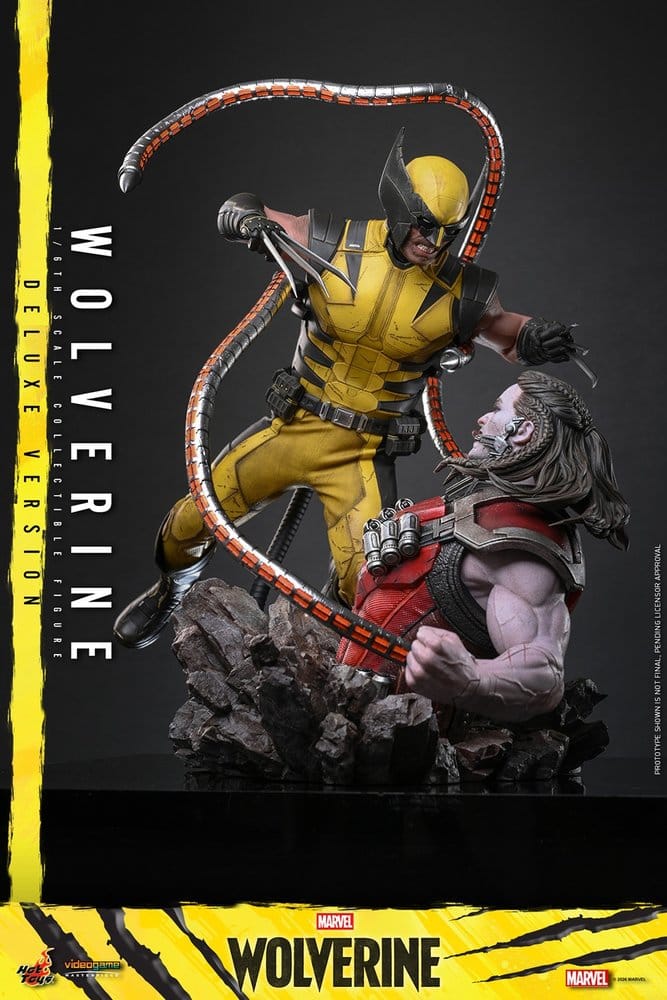 Marvel Video Game Masterpiece Figura de Acción 1/6 Wolverine (Deluxe Version) 29 cm - Imagen 2