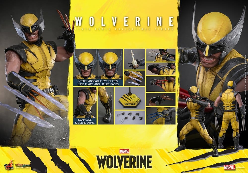 Marvel Video Game Masterpiece Figura de Acción 1/6 Wolverine 29 cm - Imagen 18