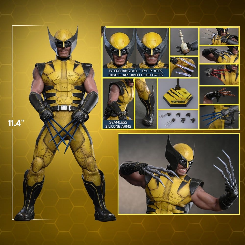 Marvel Video Game Masterpiece Figura de Acción 1/6 Wolverine 29 cm - Imagen 19