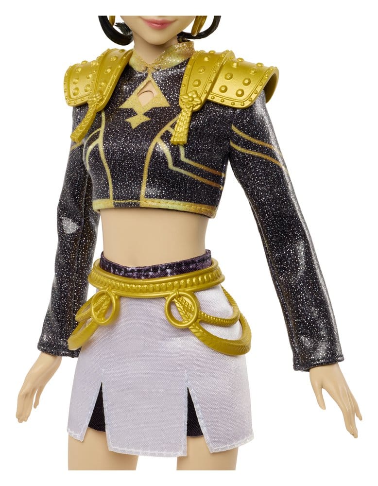 KPop Demon Hunters Muñeca Cantante Huntrix Zoey (Golden) - Imagen 6