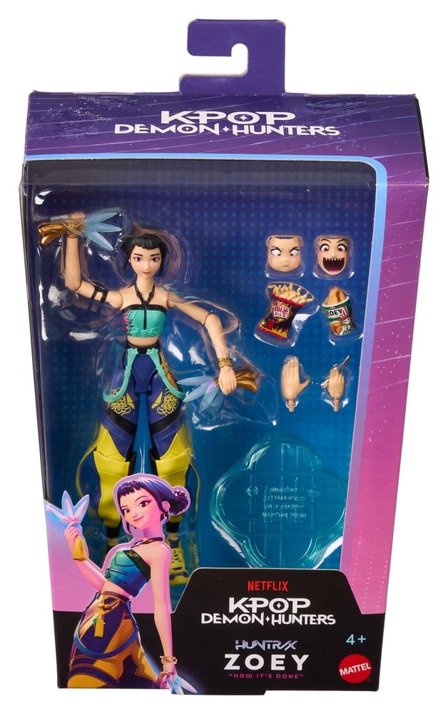 KPop Demon Hunters Figura Huntrix Zoey (How It's Done) 14 cm - Imagen 4