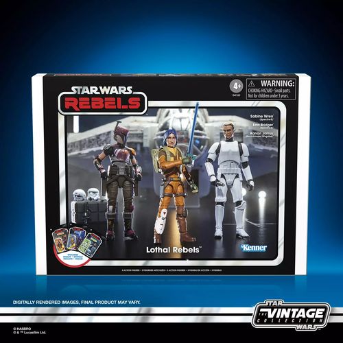 STAR WARS The Vintage Collection Lothal Rebels 3-Pack